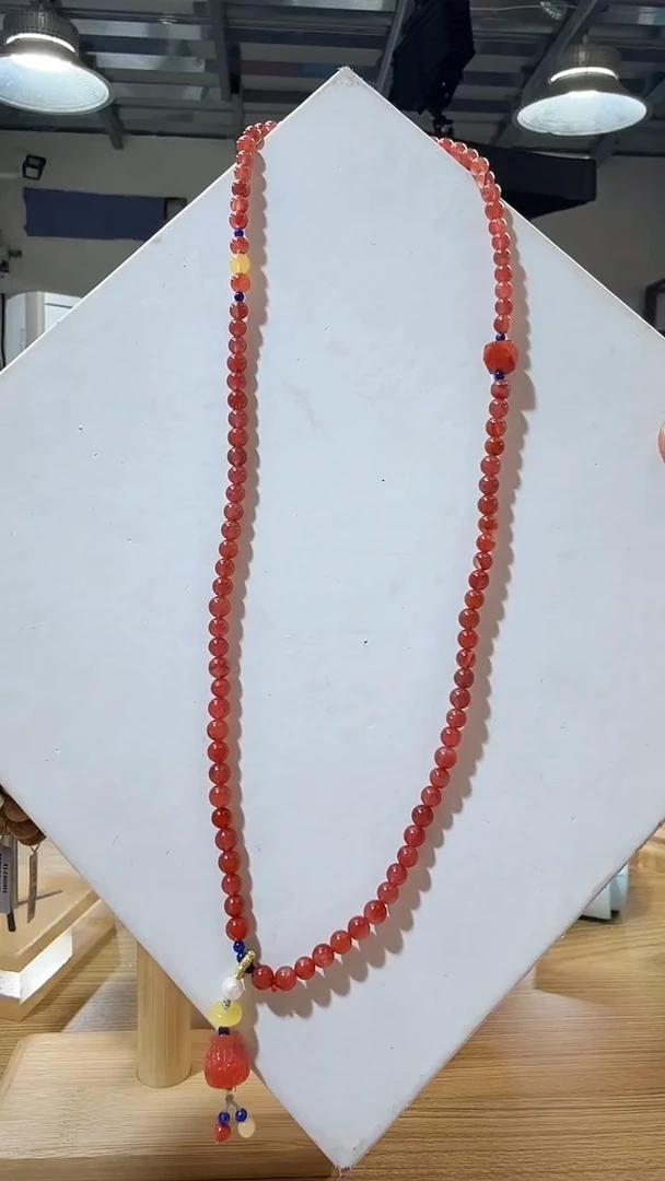 项链未镶嵌南红玛瑙优0530