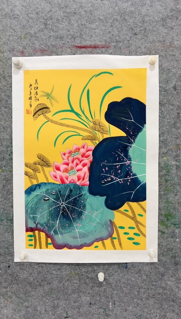 国画林子国画作品4
