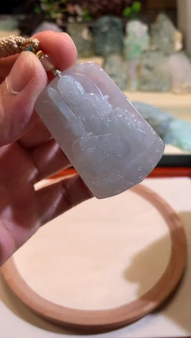 翡翠未镶嵌颈饰5/10/095