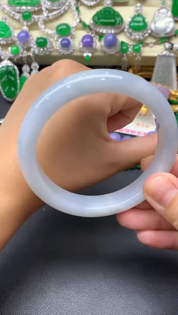 未镶嵌手镯翡翠371-中国好珍宝