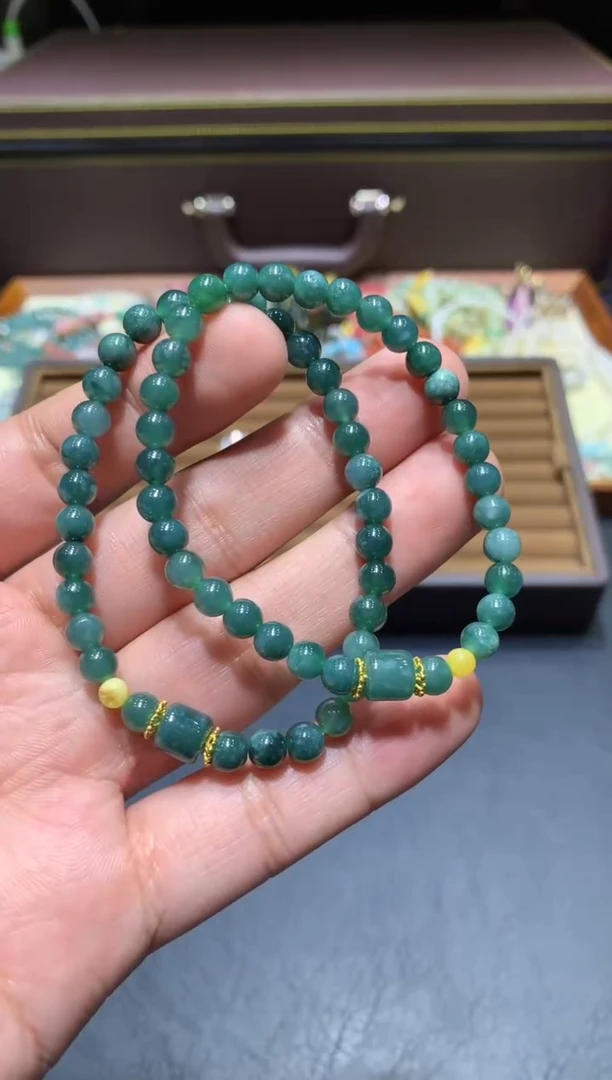 【闪购商品】翡翠手链未镶嵌Y52【多样性发其一】