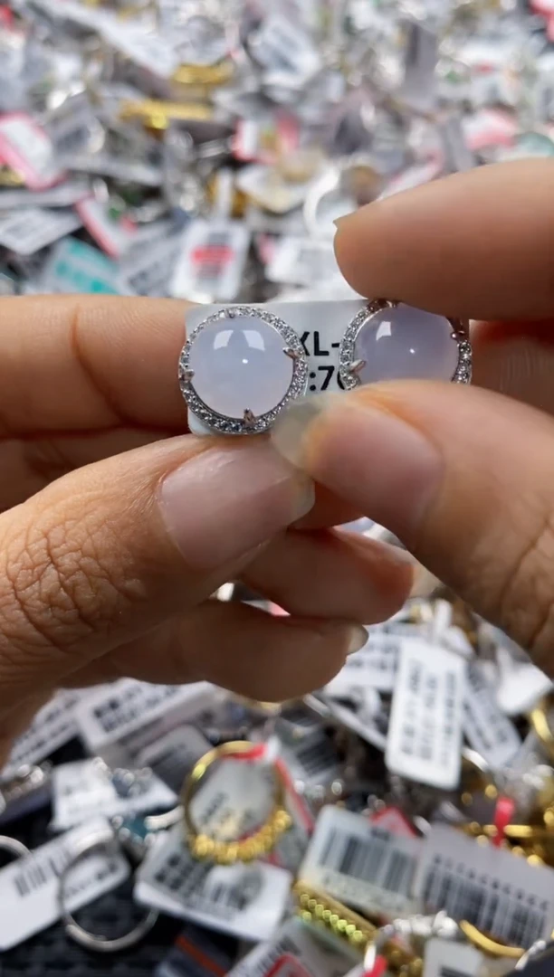 银S925镶嵌戒指翡翠9999-----6