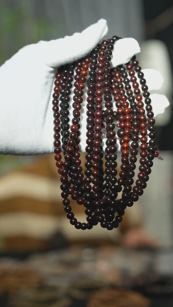 【闪购商品】檀香紫檀（小叶紫檀）手串/手链06正产区带星小叶紫檀