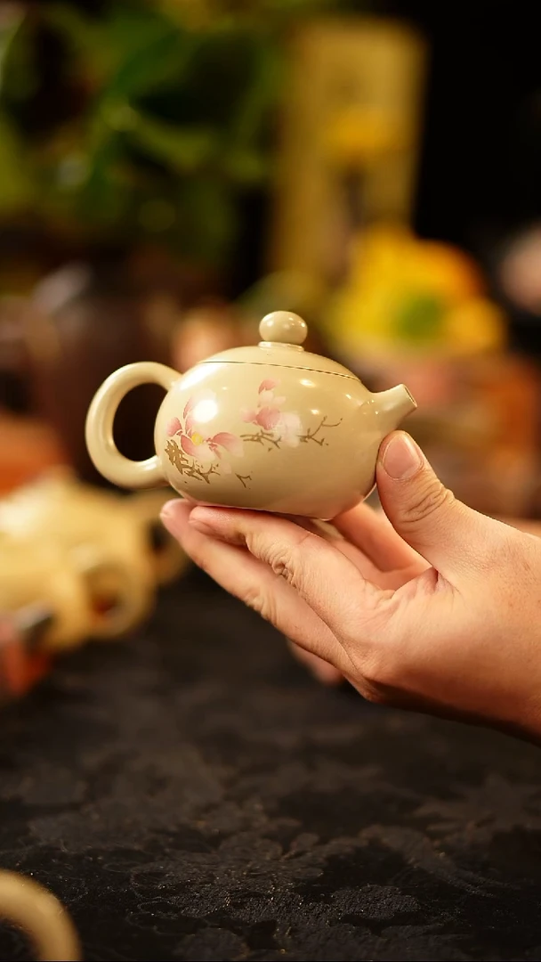 【陶点茶YUN】建水紫陶 100cc 球孔