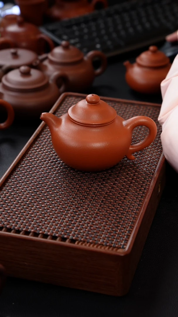 【闪购商品】莲子壶原矿小煤窑朱泥生砂生料210CC