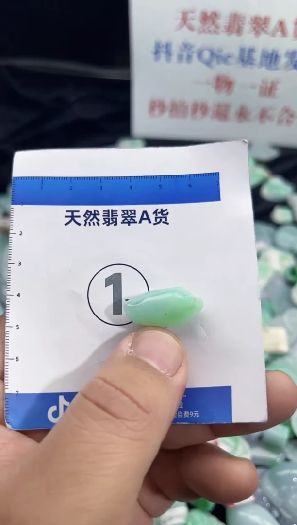 颈饰未镶嵌翡翠天然缅甸翡翠A货吊坠