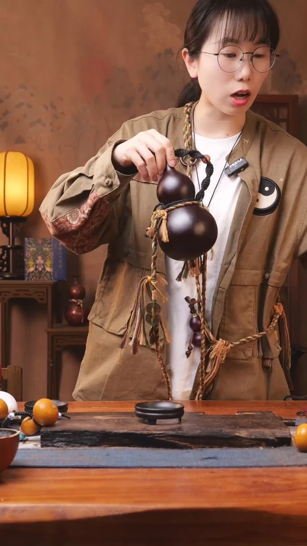 【闪购商品】390号精品大漆葫芦防腐防渗装水茶酒