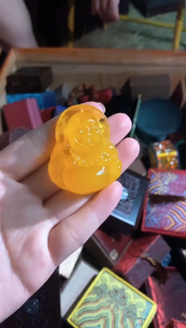 未镶嵌颈饰蜜蜡永玉阁精品专属摆件