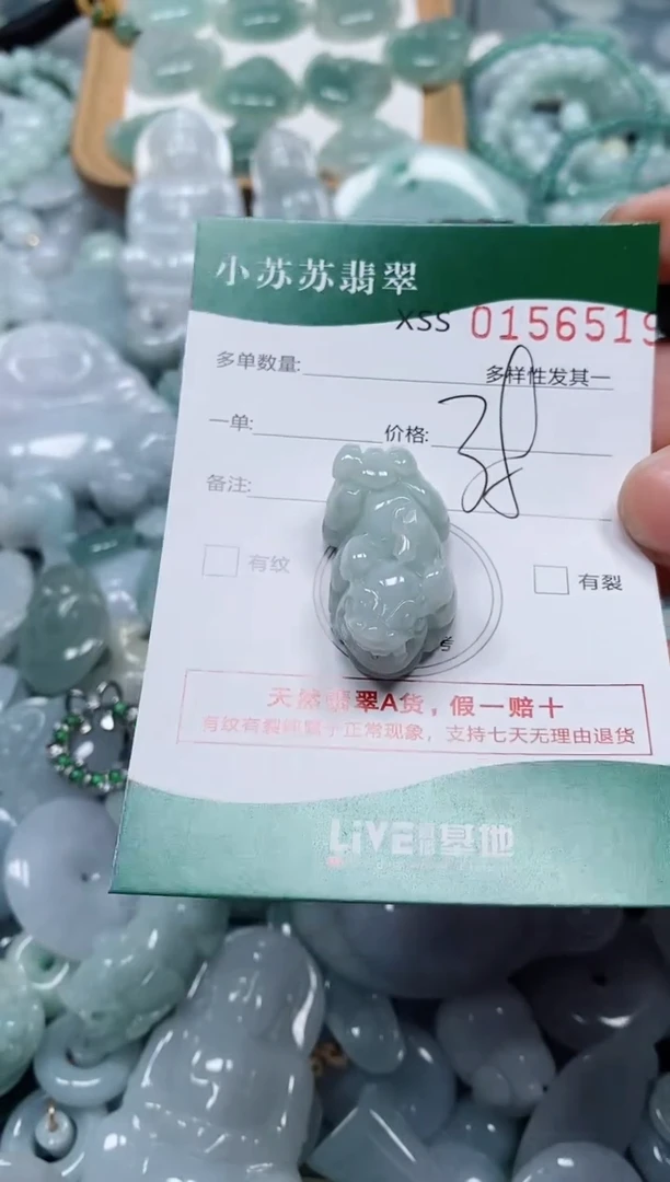 翡翠未镶嵌颈饰闪购商品0156519