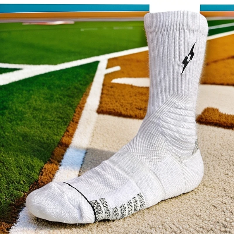 UZPO篮球袜训练长筒男袜精英袜毛巾底加厚高帮后跟防滑耐磨CY3