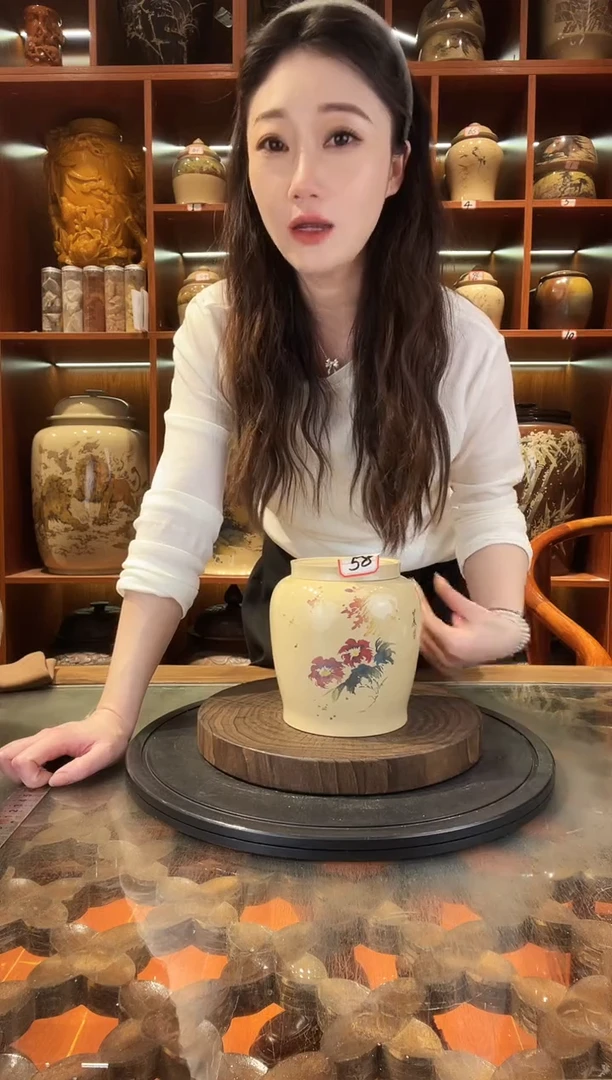 缸李旭泽作品小茶罐@76