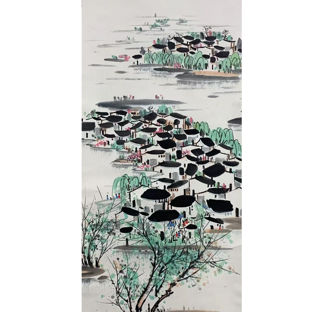 吴GZ 山水立轴100 50 4.5平尺