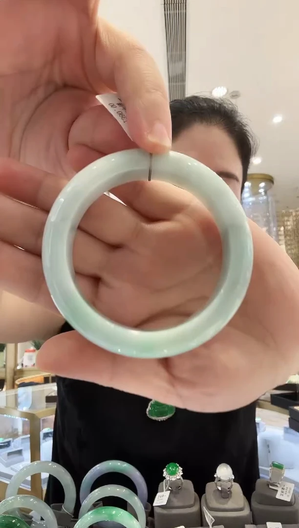 未镶嵌手镯翡翠【41】圈口56-57