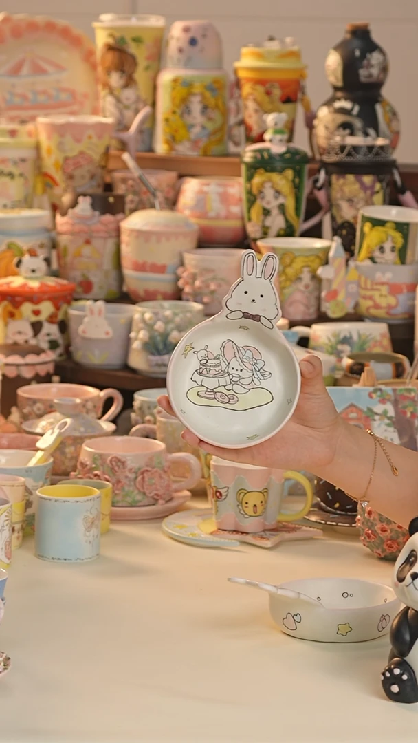 其他景德镇釉下彩手绘设计师款陶瓷