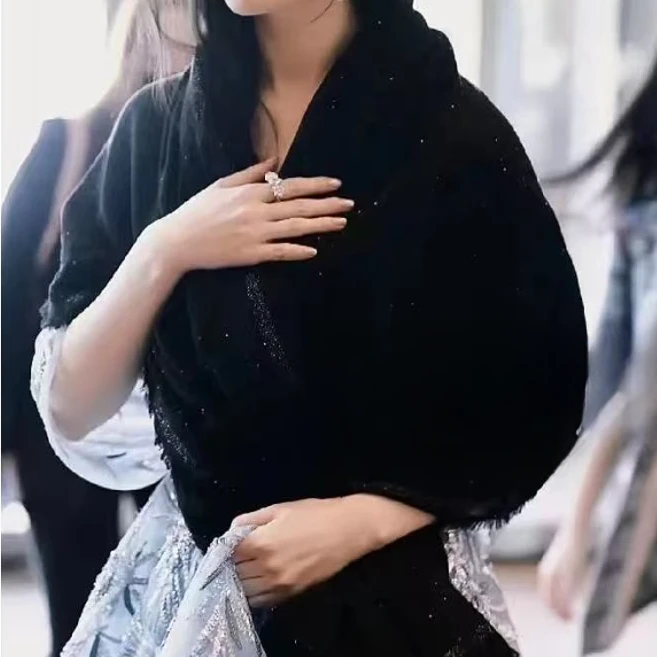 喜气咩咩·【亮晶晶】秋冬款保温锁温舒适经典百搭时尚围巾