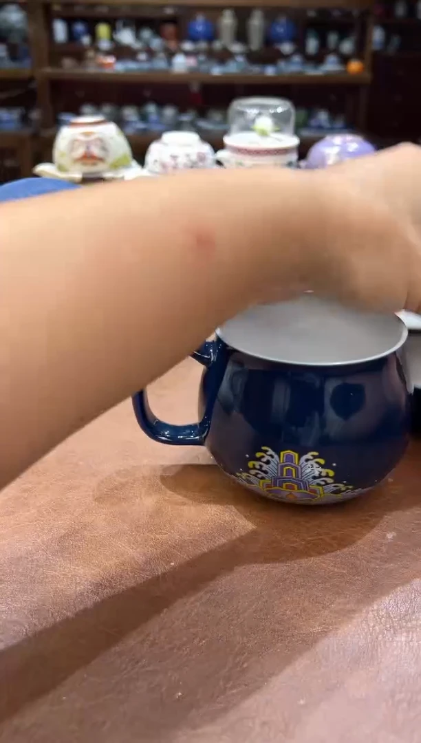 真的很便宜超好看会开片的旅行茶具