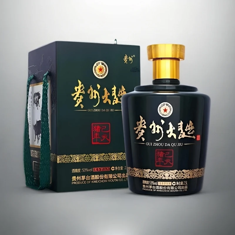 KWEICHOW MOUTAI/贵州茅台贵州大曲 生肖猪 53度 2.5L53%Vol2.5L