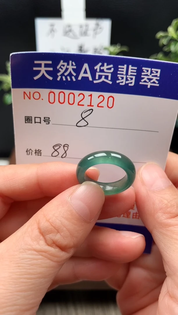未镶嵌戒指翡翠C****s8#