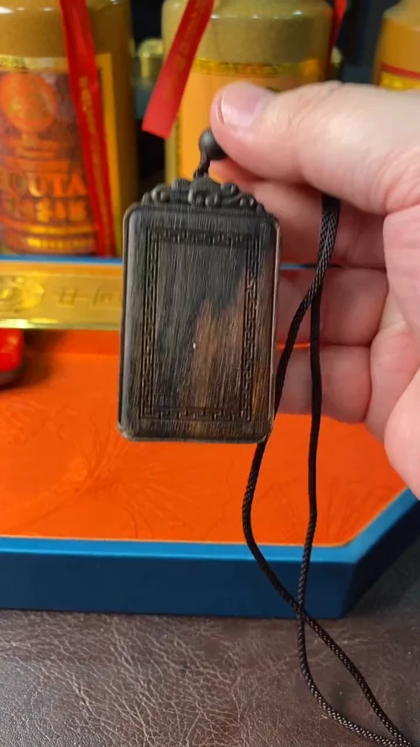 橄榄核手串/手链03-沉香无事牌