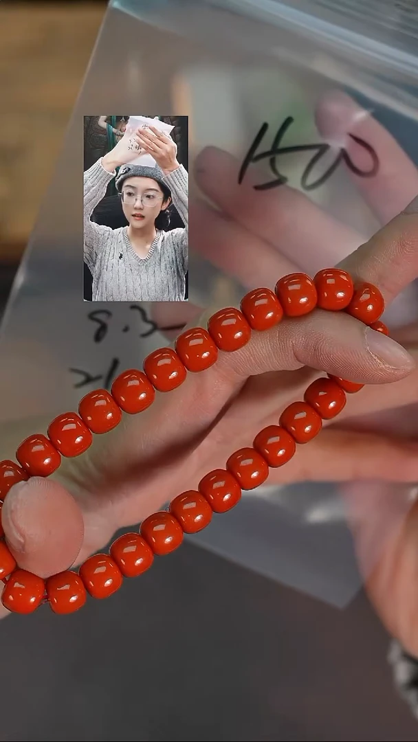 未镶嵌手串南红玛瑙s****m若雨臣品质回血