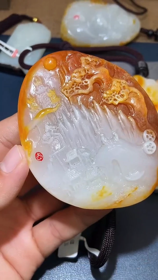 颈饰未镶嵌和田玉用***在HX