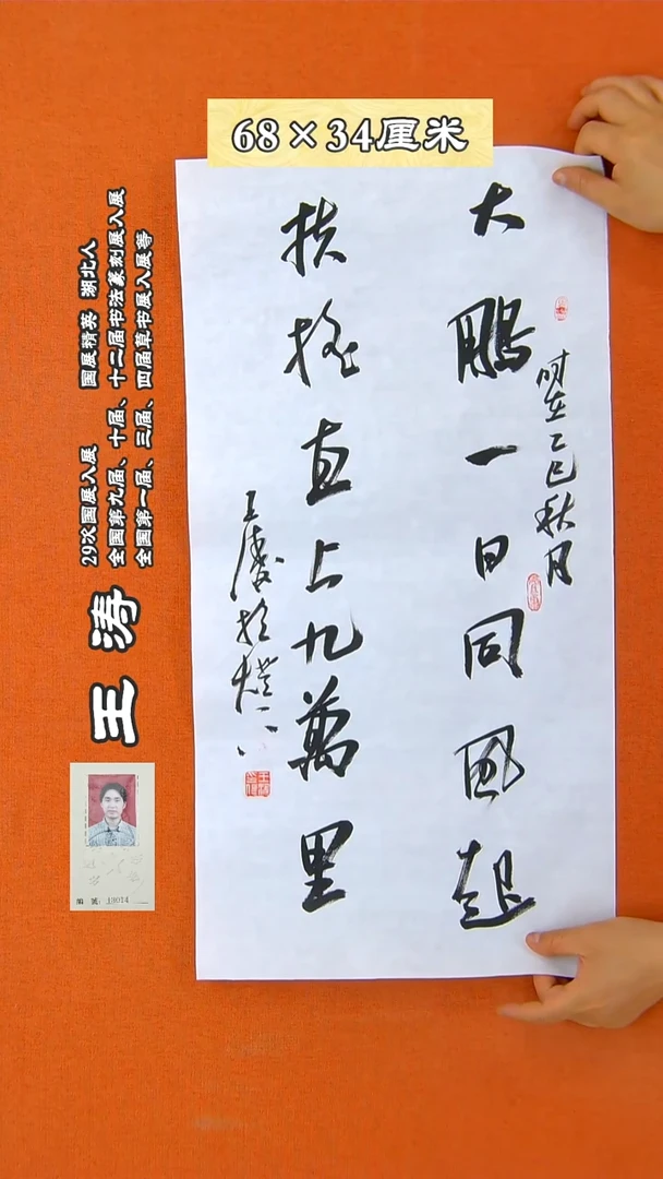 书法154R王涛书法作品