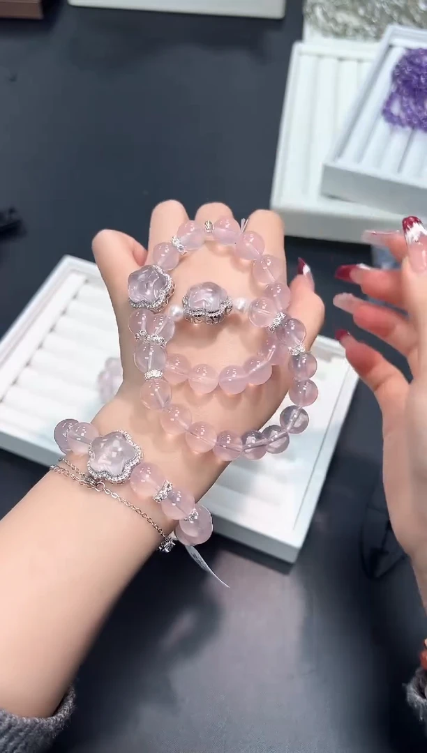 【闪购商品】水晶手串未镶嵌79Q多样性发其一/1条默认微瑕