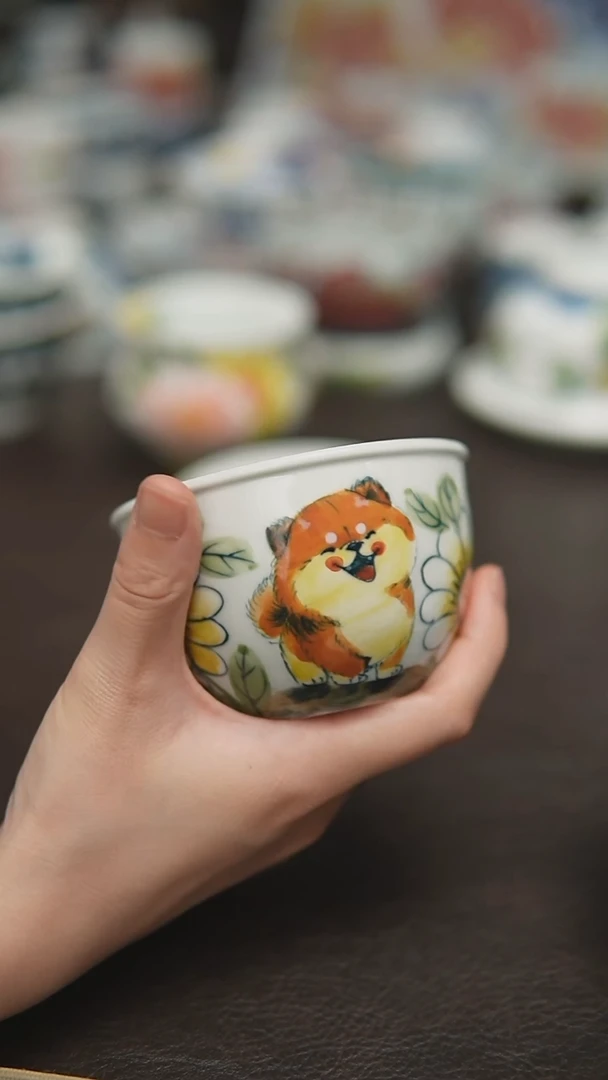 宠粉福利价        柴犬缸杯