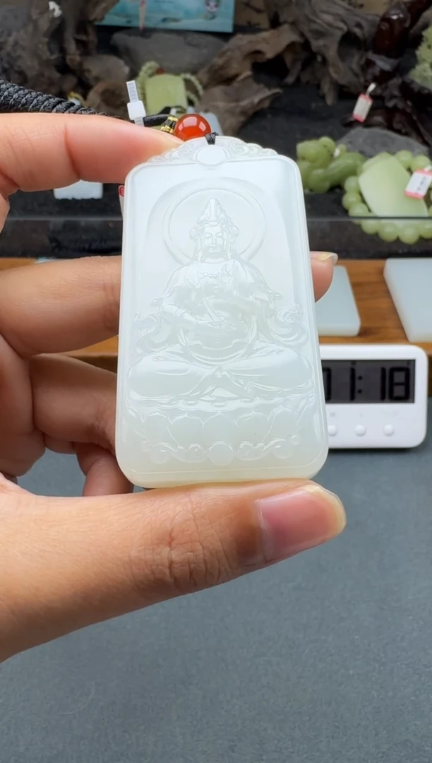 颈饰未镶嵌和田玉1
