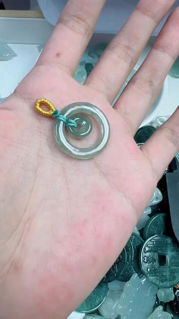 散珠翡翠1073号链接，A货翡翠