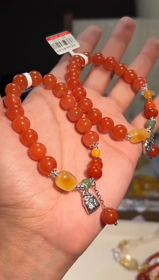 未镶嵌手串南红玛瑙g398多样性发货一件