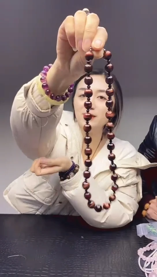 水晶摆件未镶嵌天然虎眼项链3