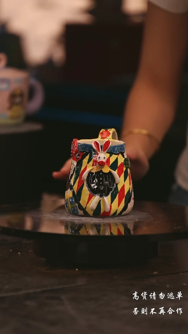 陶瓷景德镇可爱设计师款陶瓷