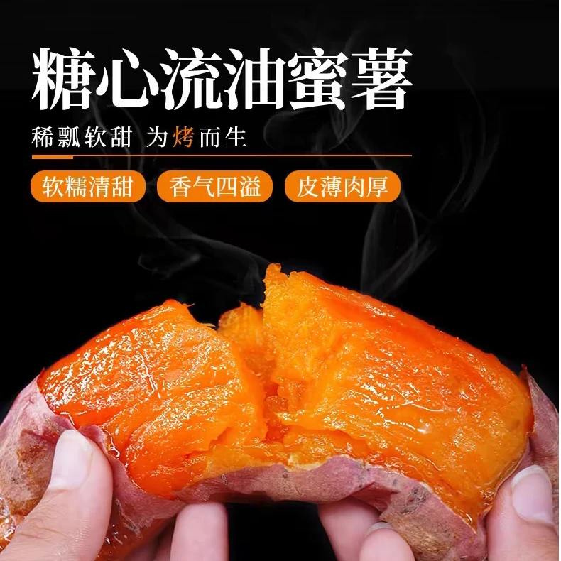 山东沙地新鲜现挖糖心蜜薯烟薯25号软糯香甜流油超甜