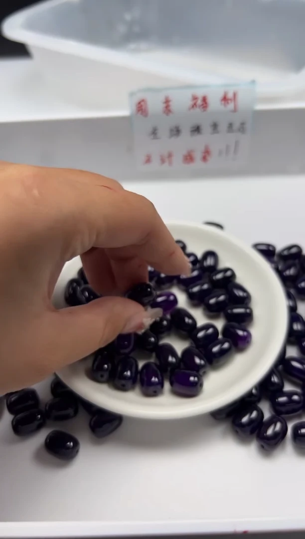 玛瑙/玉髓颈饰未镶嵌w2697玉化舒俱来桶珠14*10m10