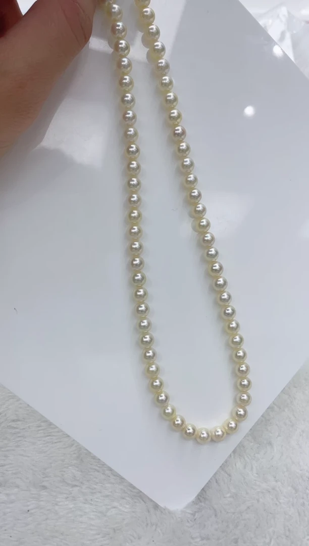 【闪购商品】海水珍珠颈饰银S925镶嵌海水珍珠项链