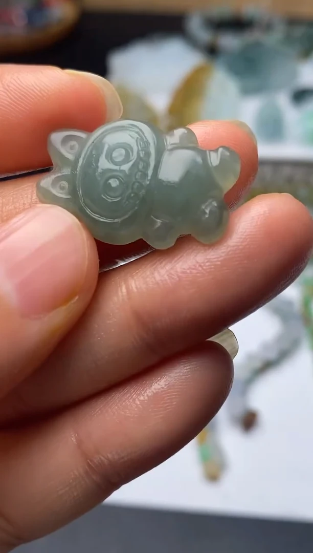 未镶嵌定制翡翠毛货翡翠~