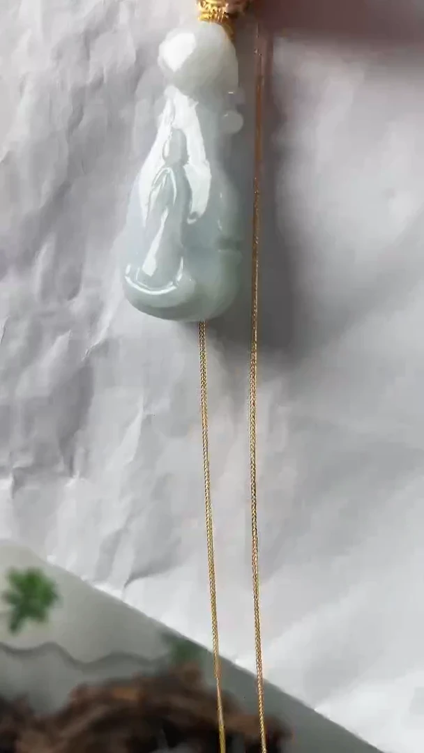 【闪购商品】翡翠颈饰未镶嵌琵琶