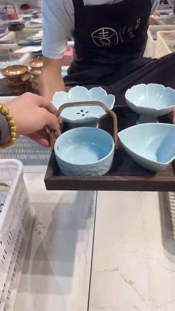 瓷片微瑕商品 介意勿拍 【托盘】