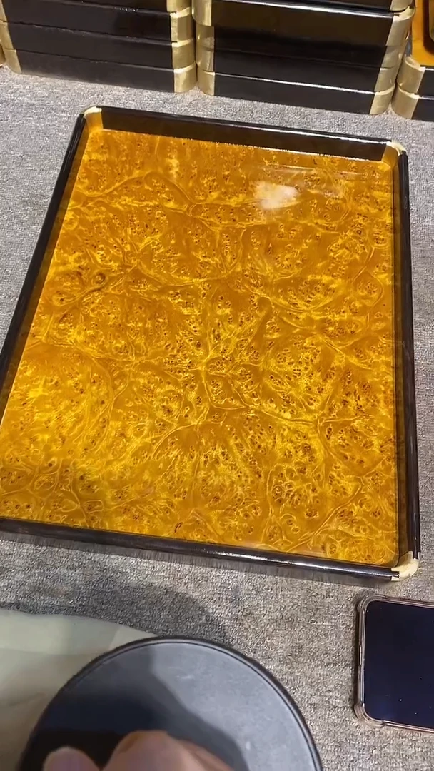 木木雕款六*大茶盘一个