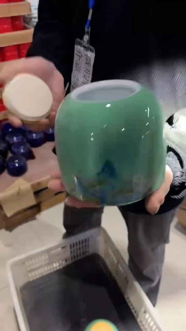 【闪购商品】摆件陶瓷茶叶罐密封罐