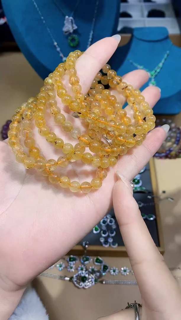 【闪购商品】水晶手串未镶嵌多样性发其一【5】