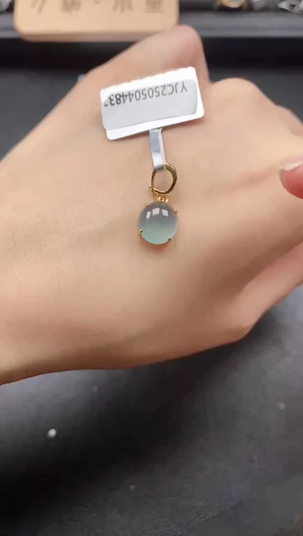 翡翠戒指银S925镶嵌51511