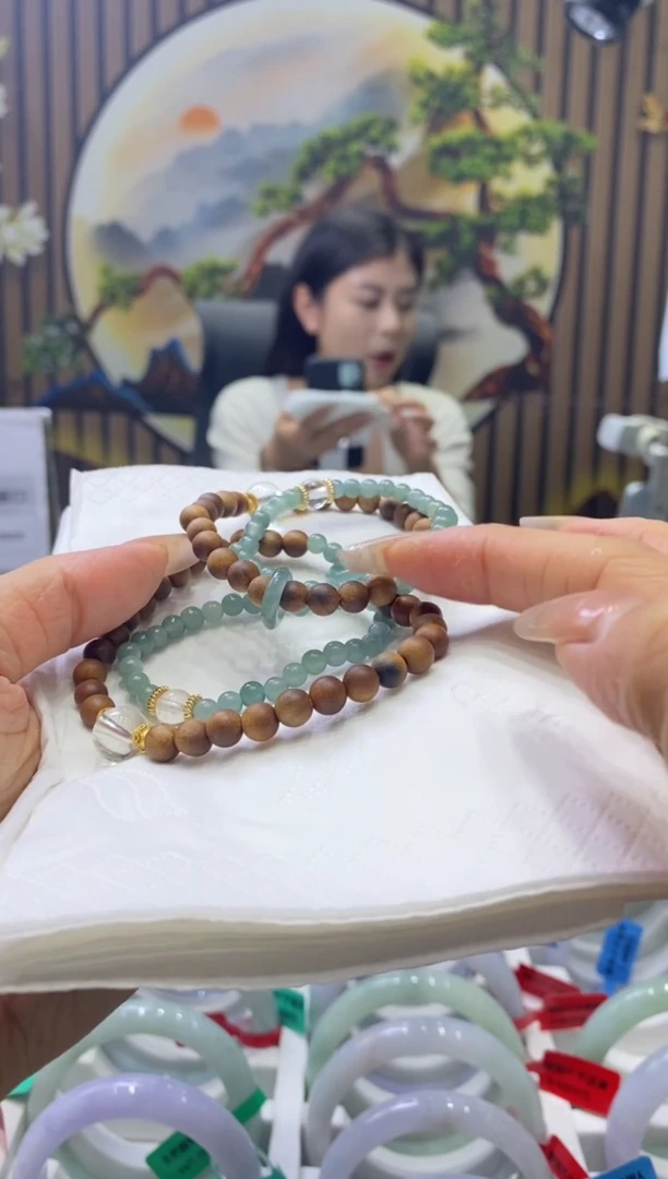 未镶嵌手串翡翠00005042多样性发货