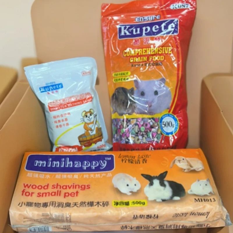 苍鼠金丝熊宠物粮 浴砂 木屑