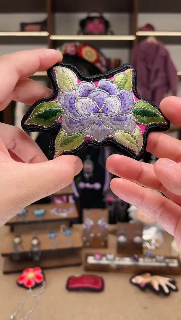 织绣1638黔东南苗族刺绣