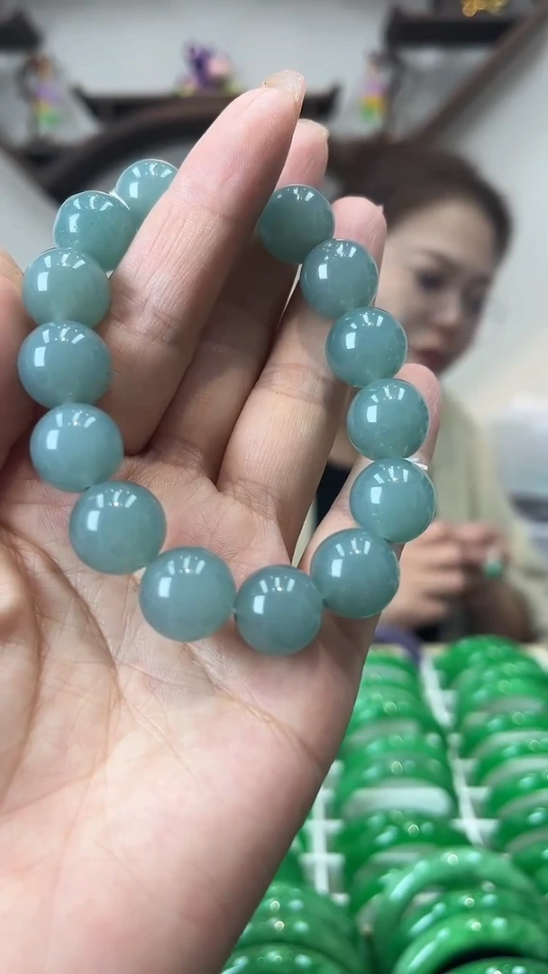 【闪购商品】翡翠手链未镶嵌a3 手串