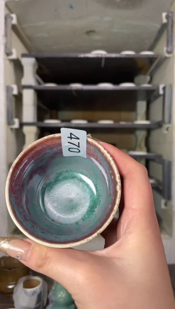 【闪购商品】摆件钧瓷手工茶器窑变