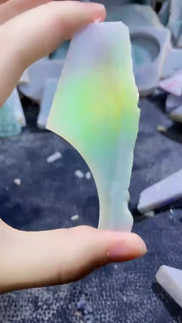 裸石翡翠天然A货翡翠板料