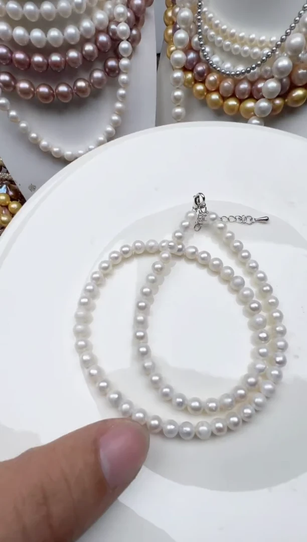 【闪购商品】淡水珍珠颈饰未镶嵌1